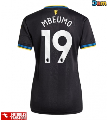 Manchester United Bryan Mbeumo #19 Tredje Tröja Dam 2025-26 Kortärmad